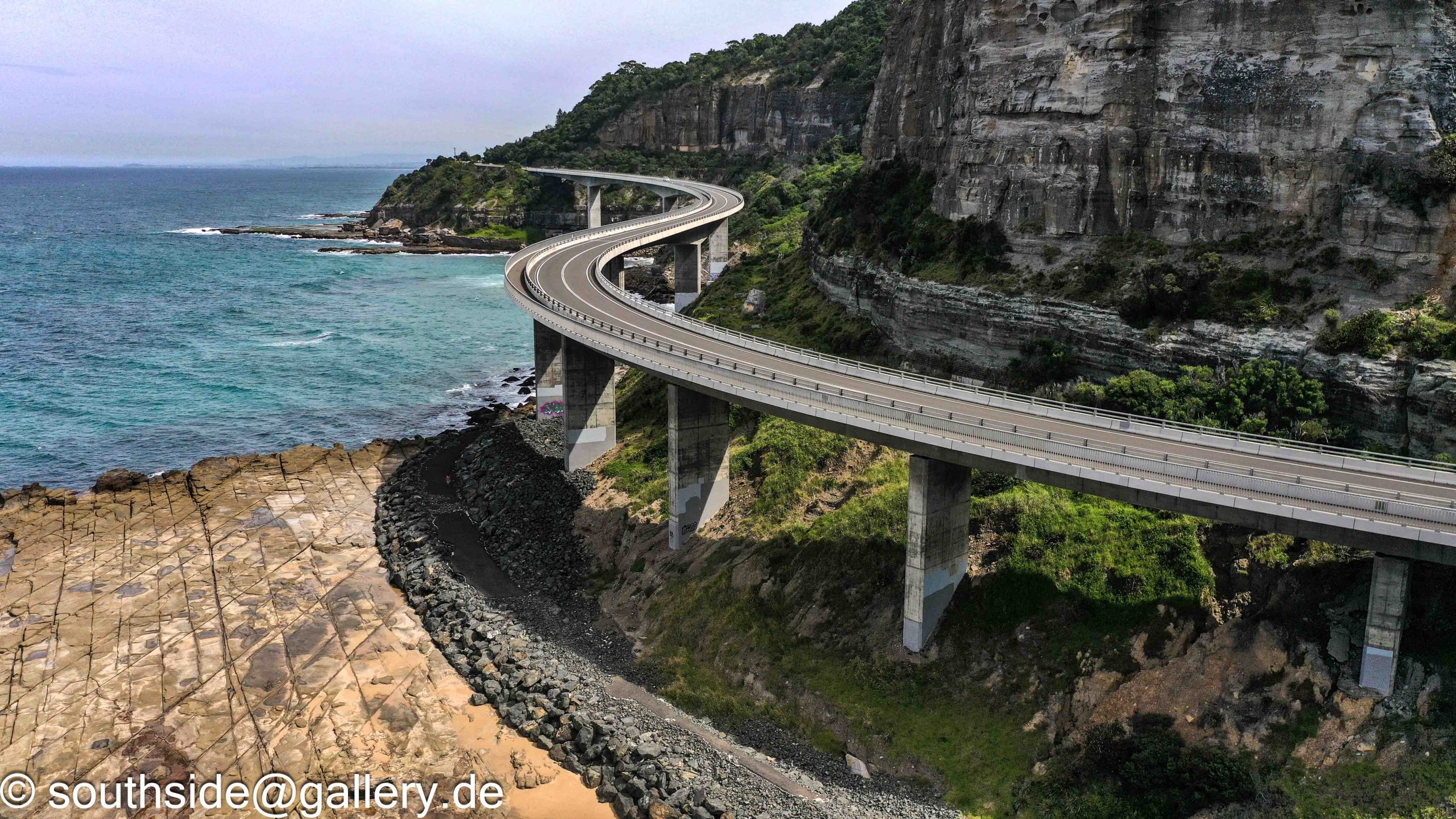 Jervis Bay und Cliff Bridge